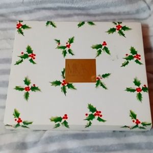 Mikasa 7" Square Holly Serving Tray NIB